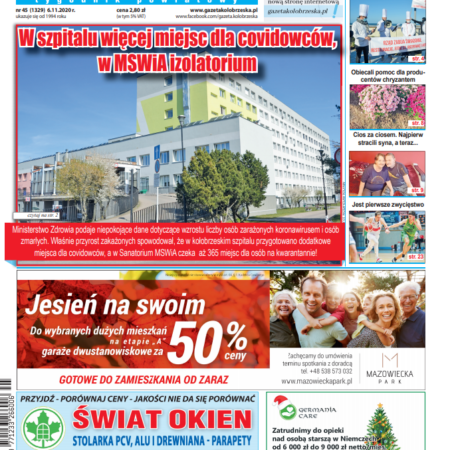 Gazeta Kołobrzeska - wydanie z 6 listopada 2020 r.