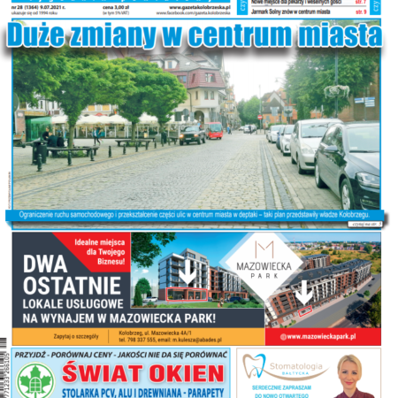 Gazeta Kołobrzeska – wydanie z 30 lipca 2021 r.