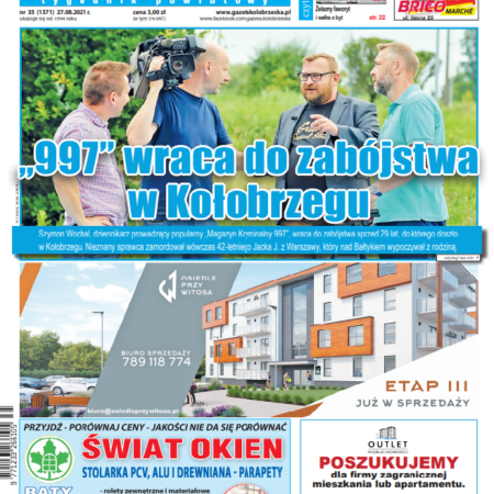 Gazeta Kołobrzeska – wydanie z 27 sierpnia 2021 r.