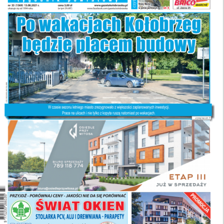 Gazeta Kołobrzeska – wydanie z 13 sierpnia 2021 r.