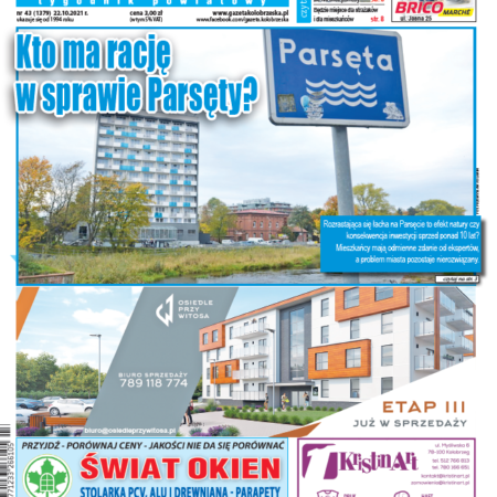 Gazeta Kołobrzeska – wydanie z 22 października 2021 r.