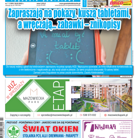 Gazeta Kołobrzeska – wydanie z 18 lutego 2022 r.