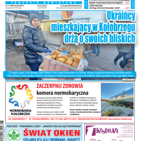 Gazeta Kołobrzeska – wydanie z 25 lutego 2022 r.