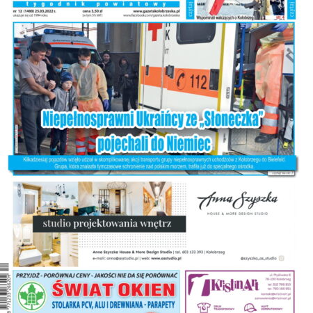 Gazeta Kołobrzeska – wydanie z 25 marca 2022 r.
