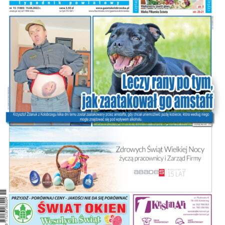 Gazeta Kołobrzeska – wydanie z 15 kwietnia 2022 r.