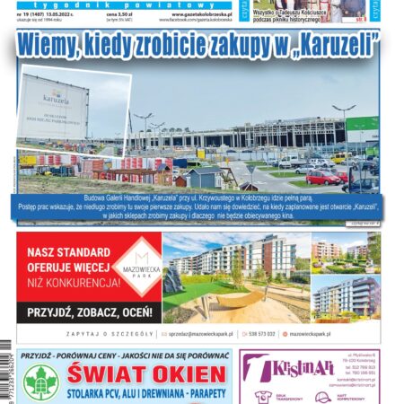 Gazeta Kołobrzeska – wydanie z 13 maja 2022 r.