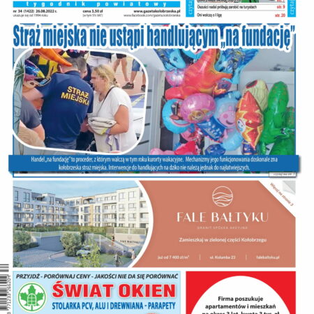 Gazeta Kołobrzeska – wydanie z 26 sierpnia 2022 r.