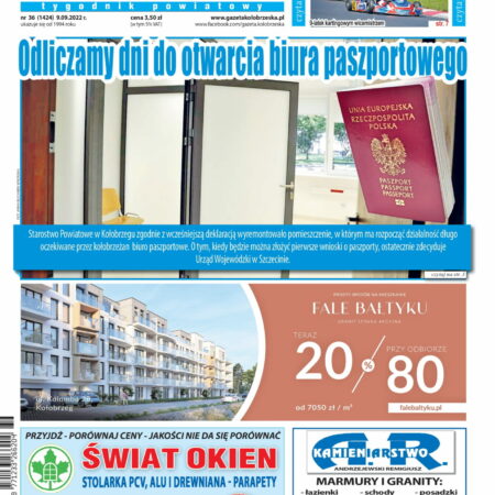 Gazeta Kołobrzeska – wydanie z 9 września 2022 r.