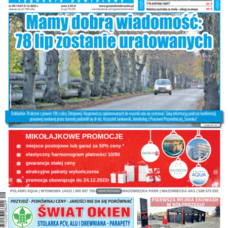Gazeta Kołobrzeska – wydanie z 9 grudnia 2022 r.
