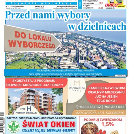 Gazeta Kołobrzeska – wydanie z 14 kwietnia 2023 r.