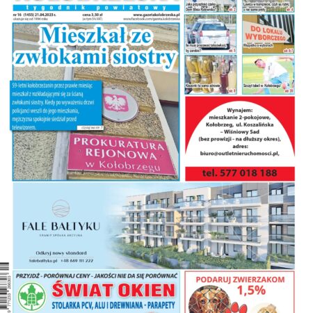 Gazeta Kołobrzeska – wydanie z 21 kwietnia 2023 r.
